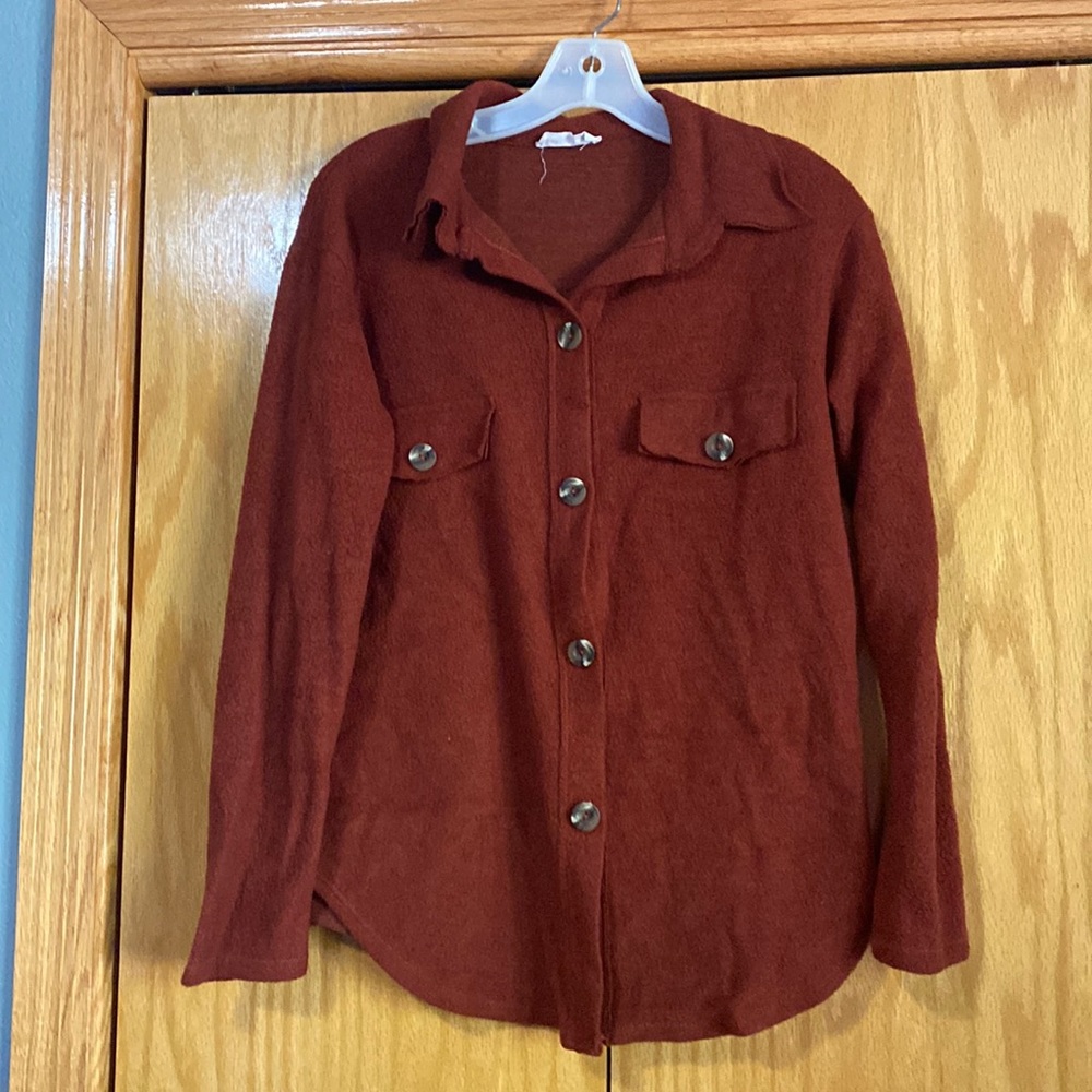 Soft flannel button down